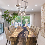 Usatabletops Custom Epoxy Waterfall Table