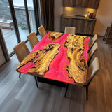 Usatabletops-Custom-Olive-Epoxy-Square-Dining-Table-UTTS2_2