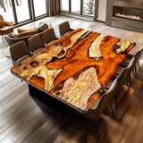 Usatabletops-Custom-OliveEpoxy-SquareDining-Table-Lava-Flame-UTTS3_14