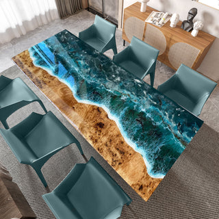 Usatabletops-Epoxy-Poplar-Wave-Ocean-Dining-Table