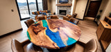 Epoxy Round Table 