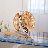 Usatabletops-Poplar-Clear-Transparent-Epoxy-Resin-Wall-Clock-1