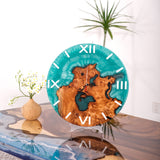 Usatabletops-Walnut-Green-Epoxy-Resin-Wall-Clock-2