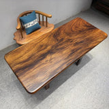 Usatabletops Walnut Wood Dining Table With Round Corners