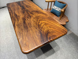 Usatabletops Walnut Wood Dining Table With Round Corners