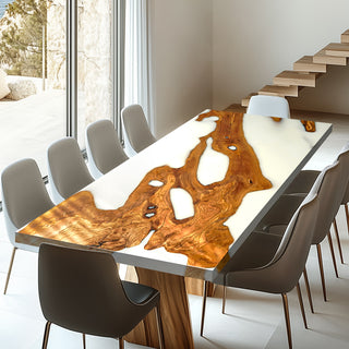 Usatabletops-White-Epoxy-Resin-Cunninghamia-Dining-Table-1