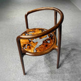Usatabletops-clear-epoxy-resin-wood-round-chair-1