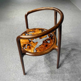 Usatabletops-clear-epoxy-resin-wood-round-chair-1