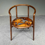 Usatabletops-clear-epoxy-resin-wood-round-chair-3