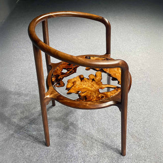 Usatabletops-clear-epoxy-resin-wood-round-chair-4