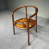 Usatabletops-clear-epoxy-resin-wood-round-chair-5