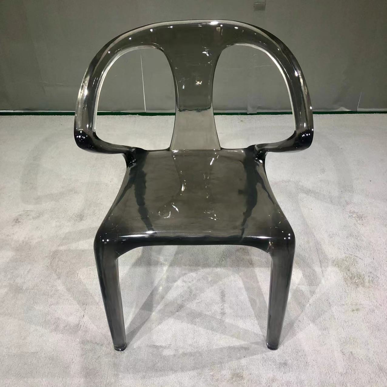 Usatabletops-epoxy-resin-Grey-Acrylic-chair-1