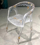 Usatabletops-epoxy-resin-dripping-ice-leaves-chair-2
