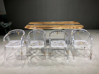 Usatabletops-epoxy-resin-dripping-ice-leaves-chair-5