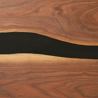 Usatabletops Custom Black Walnut Epoxy River Table UTT4