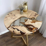 Usatabletops Custom Poplar Epoxy Round Table UTT3