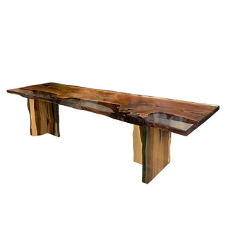 Usatabletops Ebony Epoxy Table 31.49''W 114.17''L 2.16''D-4