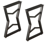 Usatabletops Metal Table Legs One-Pair UTL-19-1