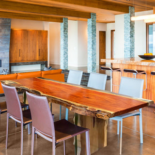 Usatabletops Rosewood Epoxy Table 39.37''W 110.23''L 1.96''D-2