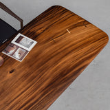 UTT Rounded Corner Solid Wood Table 