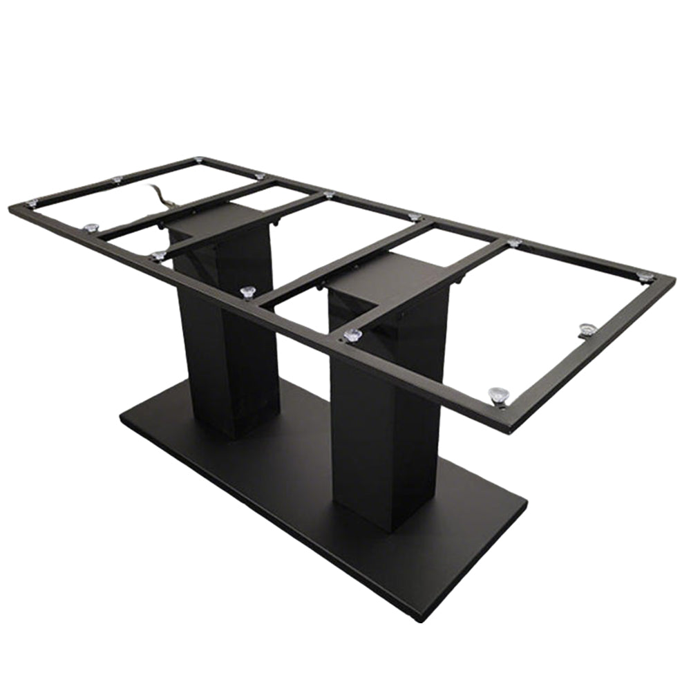 Custom Industrial Style Black Metal Pedestal Base UTL-32