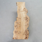 Usatabletops Poplar Solid Wood Dining Table Live Edge 38.58"W 116.53"L