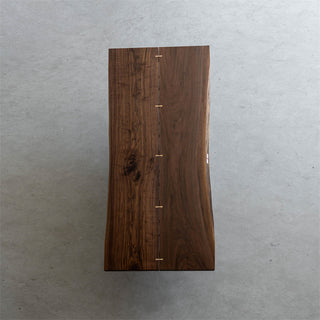 Usatabletops Black Walnut Dining Table Solid Wood 91.26"L x 36.69"W