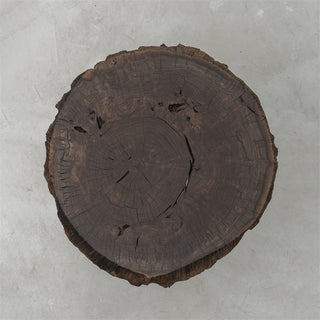 Usatabletops Black Walnut Irregular Round Coffee Table 27.56" Diameter