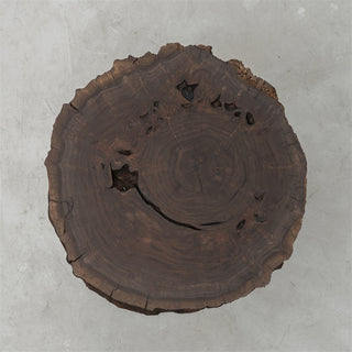 Usatabletops Black Walnut Irregular Round Coffee Table 27.56" Diameter