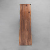 Usatabletops Black Walnut Slab Handmade Wood Dining Table 118.1"L x 38.15"W