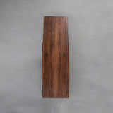 Usatabletops Black Walnut Solid Wood Dinner Table Live Edge 96.38"L x 34.84"W