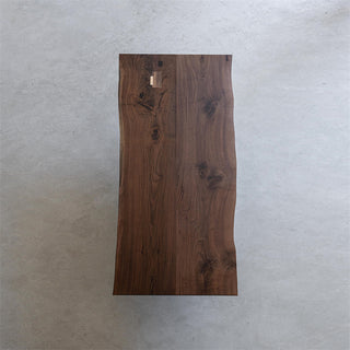 Usatabletops Black Walnut Splicing Process Dining Table 87.8"L x 36.89"W