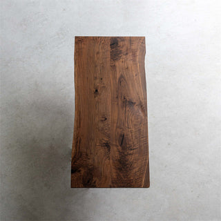 Usatabletops Black Walnut Splicing Process Wood Dining Table 82.83"L x 35.28"W