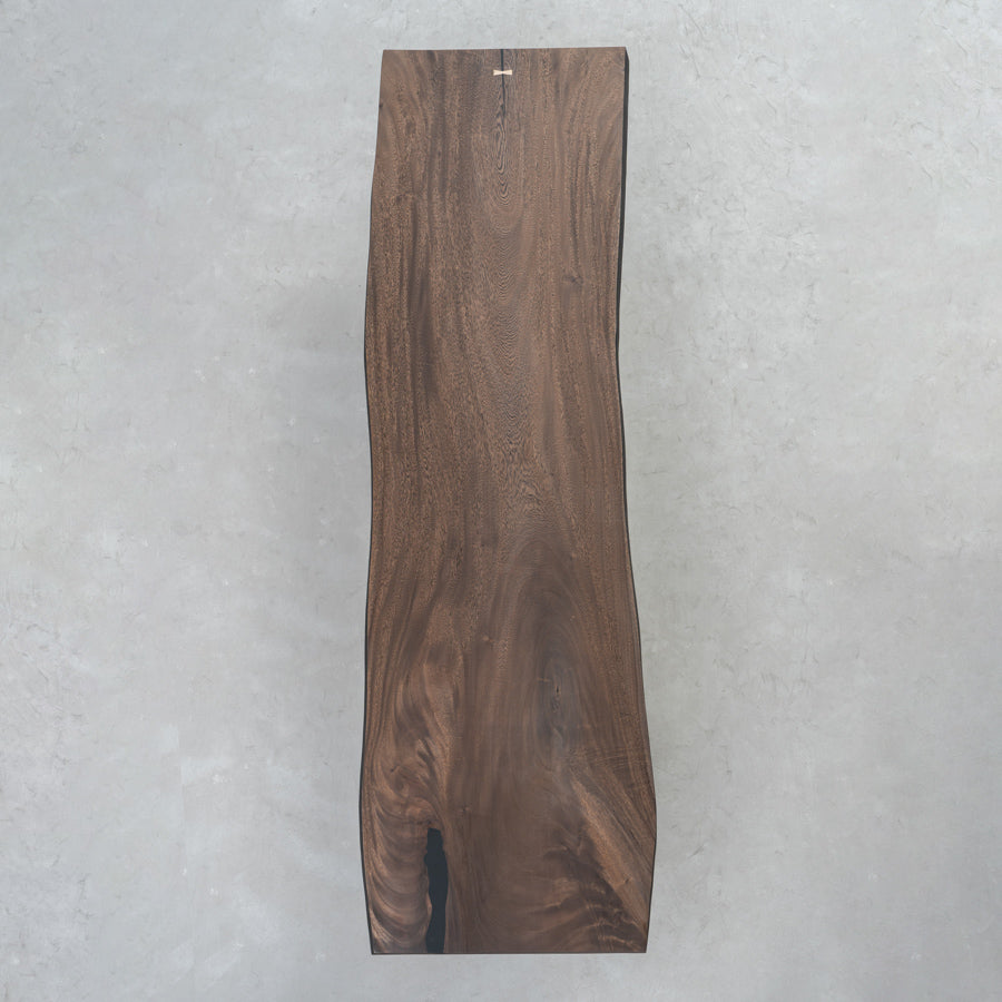 Usatabletops Handmade Walnut Solid Wood Dining Table 32.56"W x 119.96"L