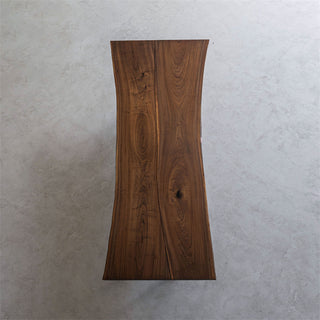 Usatabletops Kitchen Slab Black Walnut Handmade Table 92.2"L x 39.57"W