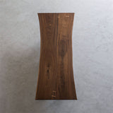 Usatabletops Kitchen Slab Black Walnut Handmade Table 92.2"L x 39.57"W