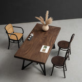 Usatabletops Walnut Dining Table Solid Wood 70.87"L x 33.54"W