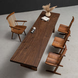 Usatabletops Walnut Solid Wood Live Edge Dinner Table 122"L x 31.5"W