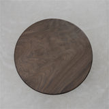 Usatabletops Walnut Wood Round Coffee Table 61.81" Diameter