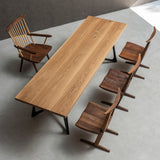 Usatabletops White Oak Wood Table Dining Solid Slab 32.67"W x 103.62"L
