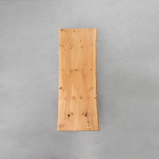 Usatabletops White Oak Wood Table Dining Solid Slab 32.9"W x 78.4"L