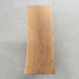 Usatabletops White Oak Wood Table Slab Handmade 37.2"W x 94.5"L