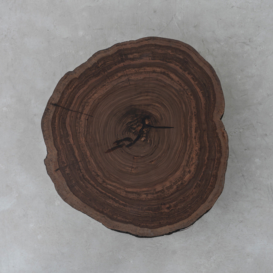 Usatabletops Zebrawood Round Coffee Wood Table 43.7" Diameter