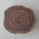 Usatabletops Zebrawood Round Solid Wood Coffee Table 41.54" Diameter