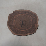 Usatabletops Zebrawood Solid Wood Round Coffee Table 42.91" Diameter