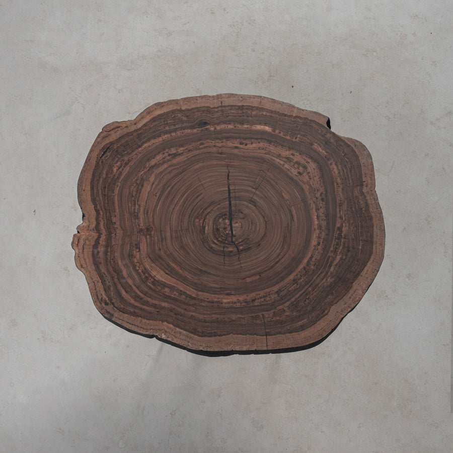 Usatabletops Zebrawood Solid Wood Round Coffee Table 42.91" Diameter