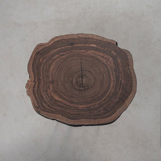 Usatabletops Zebrawood Solid Wood Round Coffee Table 42.91" Diameter