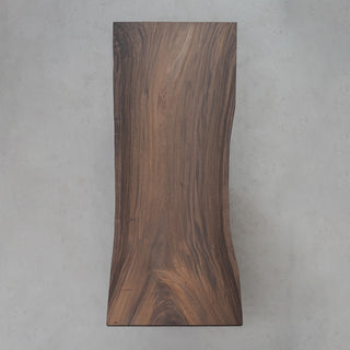 Weave Walnut Solid Wood Live Edge Table 43.39"W x 97.64"L