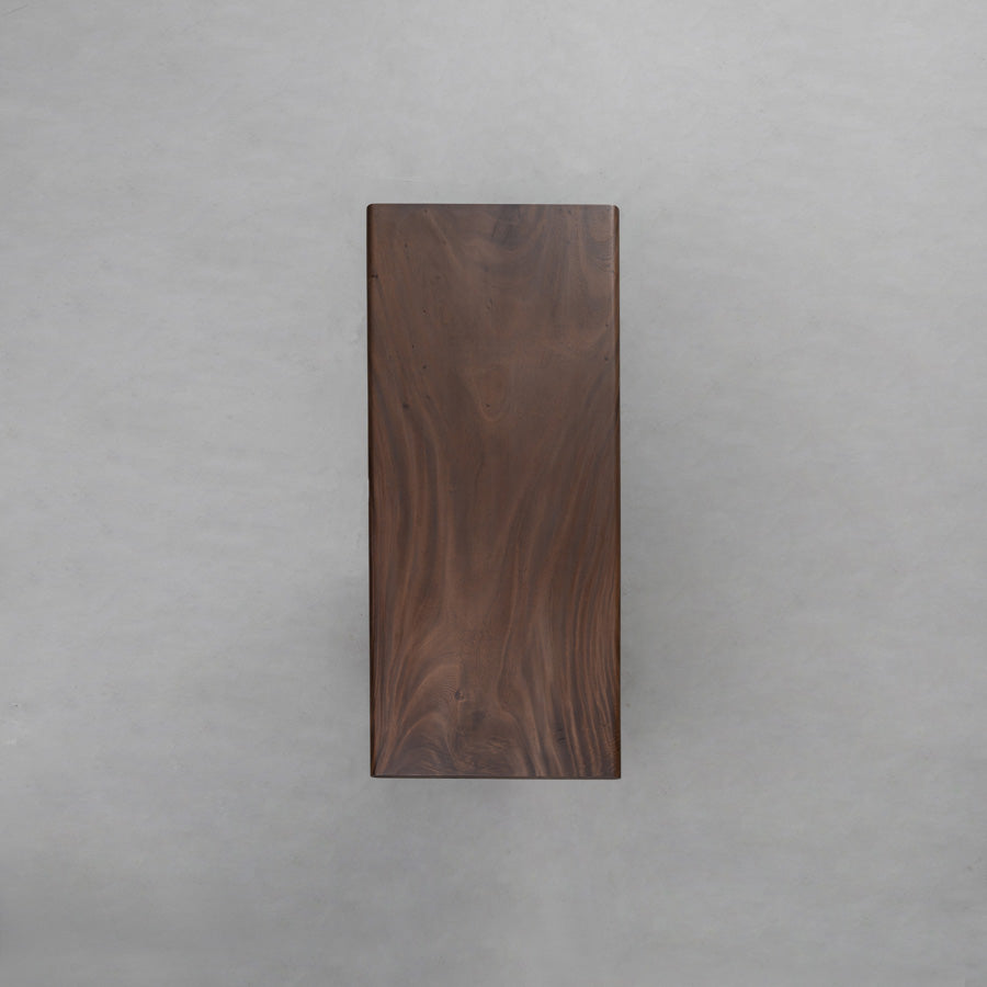 Weave Walnut Wood Dining Table Handmade Slab 30.31"Wx70.87"L