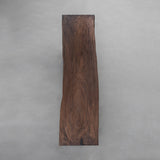 Weave Walnut Wood Handmade Kitchen Table Slab 36.22"Wx135.12"L